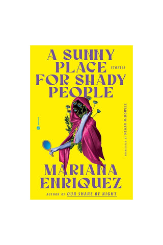 Book cover: yellow title text, illustrated figures, and author Marianna Enriquez