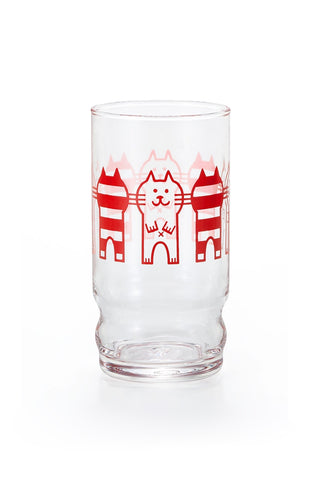 ADERIA Retro Juice Glass Cat