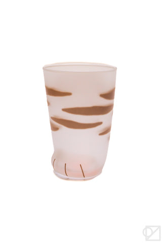 ADERIA coconeco Glass Brown Tabby