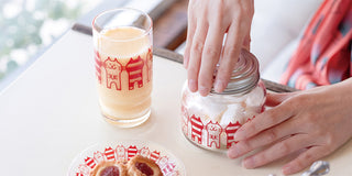 ADERIA Retro Juice Glass Cat