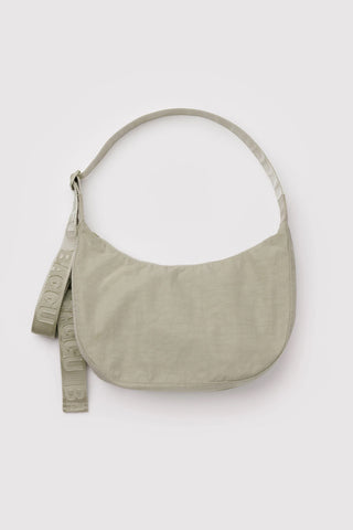 BAGGU Medium Nylon Crescent Bag Celadon