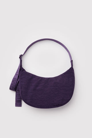 BAGGU Medium Nylon Crescent Bag Fig