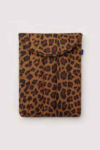 BAGGU Puffy 13"/14" Laptop Sleeve Leopard