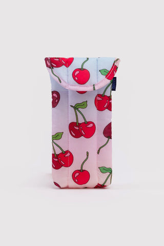BAGGU Puffy Glasses Sleeve Cherries