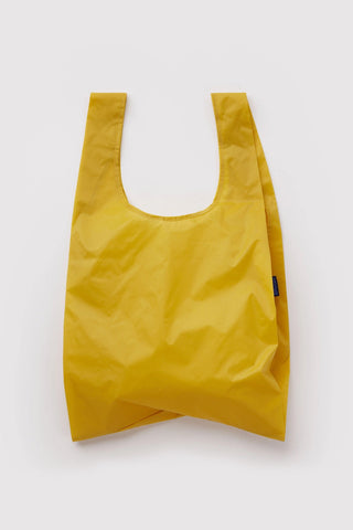 Sunflower-yellow BAGGU standard tote bag with U-shaped opening
