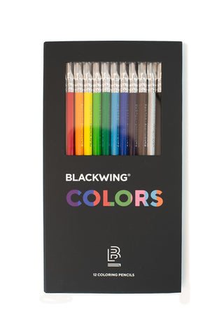 Blackwing Colors coloring pencils set with black packaging