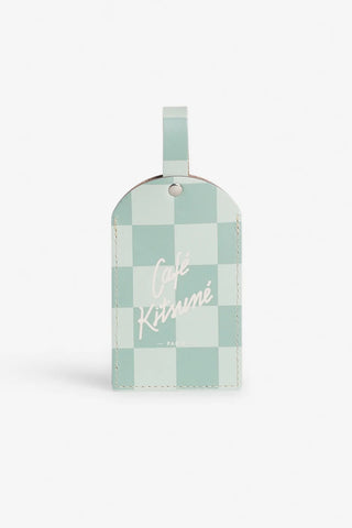 Café Kitsuné Checkerboard Luggage Tag