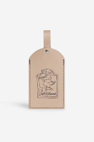 Café Kitsuné Street Fox Luggage Tag
