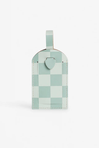 Café Kitsuné Checkerboard Luggage Tag
