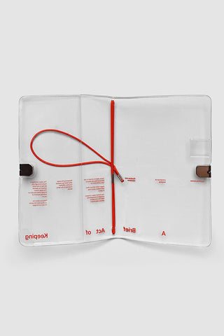 Cloth & Paper Act of Keeping Pocket Plus Travel Notebook Cover Clear Vinyl