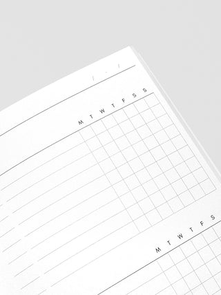 Cloth & Paper A5 Slim Travel Notebook Routine Builder