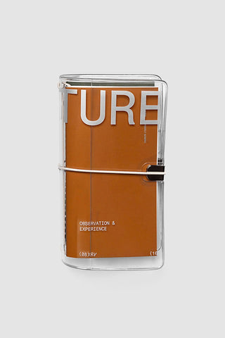 Cloth & Paper Aperture Pocket Plus Travel Notebook Cover Clear Vinyl
