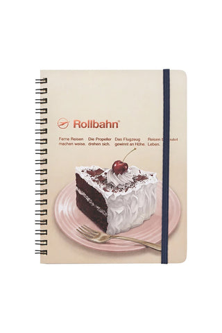 DELFONICS Rollbahn American Sweets Large Spiral Notebook Devil's Food Cake