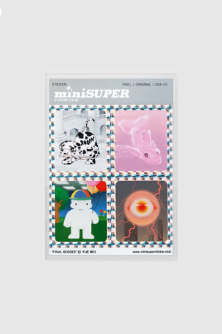 Final Bosses Stickers by Yue Wu