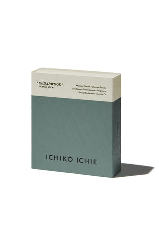 ICHIKŌ ICHIE cedarwood premium incense sticks box