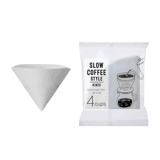 Kinto slow style coffee cotton paper filters 