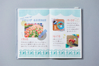 KORI JIRUSHI Clear Stamp Large Flower Garden