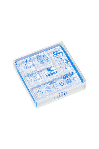 KORI JIRUSHI Clear Stamp Set Trip