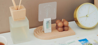 Kanmido Coco Fusen Mini Clip Sticky Notes Misty Pink