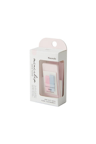Kanmido Coco Fusen Mini Clip Sticky Notes Misty Pink