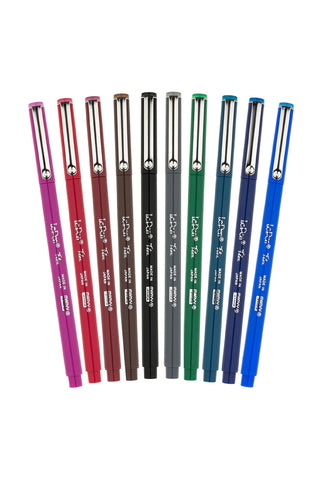 Le Pen Flex 10 Piece Set Primary