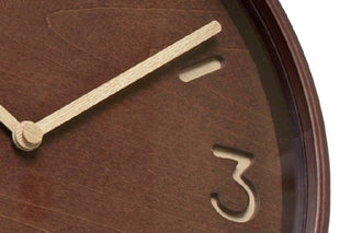 Lemnos Thomson Clock Brown