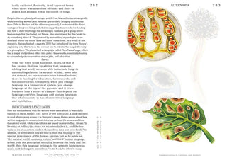 Interior book page with Alternaria circular fungus illustration and small text