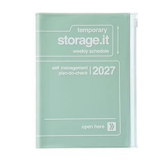 MARK'S 2027 STORAGE.it B6 Weekly Left + Memo Planner