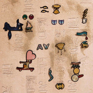 Macon & Lesquoy Udjat Eyes Embroidered Patch Set