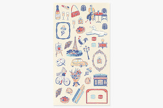 Midori Story from France stickers on a white background