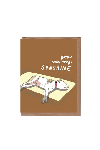 My Sunshine Greeting Card