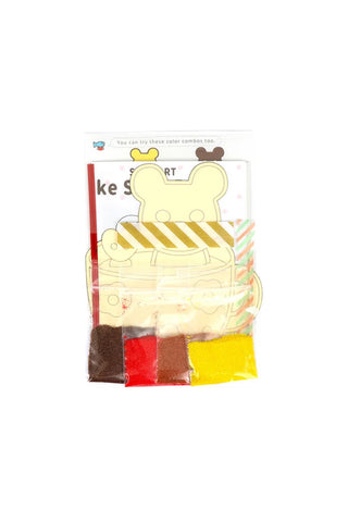 Naoshi Sand Art SUNAE DIY Kit Bear Coffee