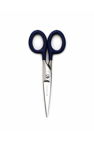 PENCO small stainless steel scissors with navy finger loops