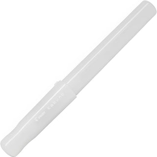 PILOT Kakuno Madoromi fountain pen with white barrel and matching cap