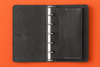 PLOTTER Double Pocket Leather Card Case Mini-5 Size