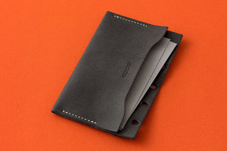 PLOTTER Double Pocket Leather Card Case Mini-5 Size