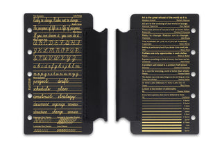 PLOTTER Leather Penholder with Lifter Mini-5 Size