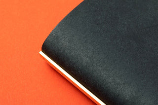 PLOTTER Pueblo 5-Ring Leather Binder Mini-5 Size Black