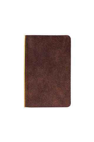 PLOTTER Pueblo 5-Ring Leather Binder Mini-5 Size Brown