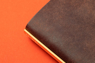 PLOTTER Pueblo 5-Ring Leather Binder Mini-5 Size Brown