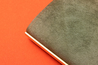 PLOTTER Pueblo 5-Ring Leather Binder Mini-5 Size Green