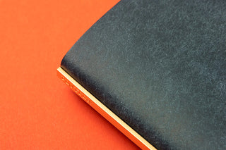 PLOTTER Pueblo 5-Ring Leather Binder Mini-5 Size Navy