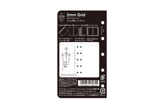 PLOTTER Refill Memo Pad 2mm Grid Mini-5 Size