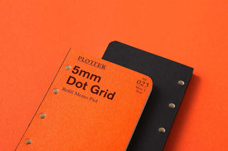 PLOTTER Refill Memo Pad 5mm Dot Grid Mini-5 Size