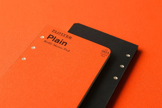 PLOTTER Refill Memo Pad Plain Narrow Size