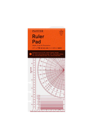 PLOTTER Ruler Pad Narrow Size