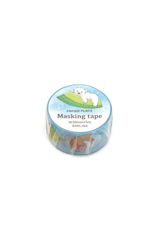 Papier Platz Washi Tape Polar Bear