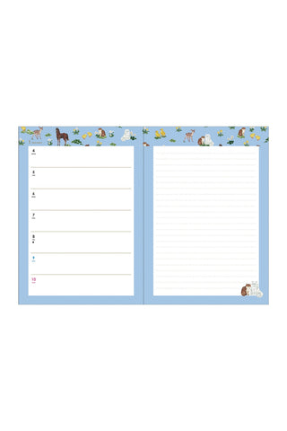 Paul & Joe 2027 B6 Weekly Left Planner Meadow Friends