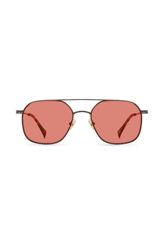 RAEN Spyre Sunglasses Satin Black & Gold