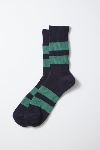 ROTOTO Recycled Cotton Stripe Socks
